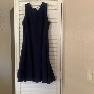White House Black Market navy dress Size 10